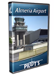 Almeria Airport for flight simulator